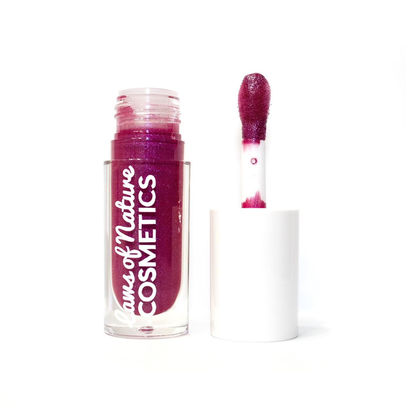 Lip Gloss Oil Lips Laws of Nature Cosmetics® Wild Plum 